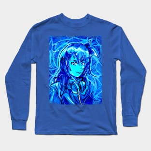 Anime Girl Aesthetic Japanese Long Sleeve T-Shirt